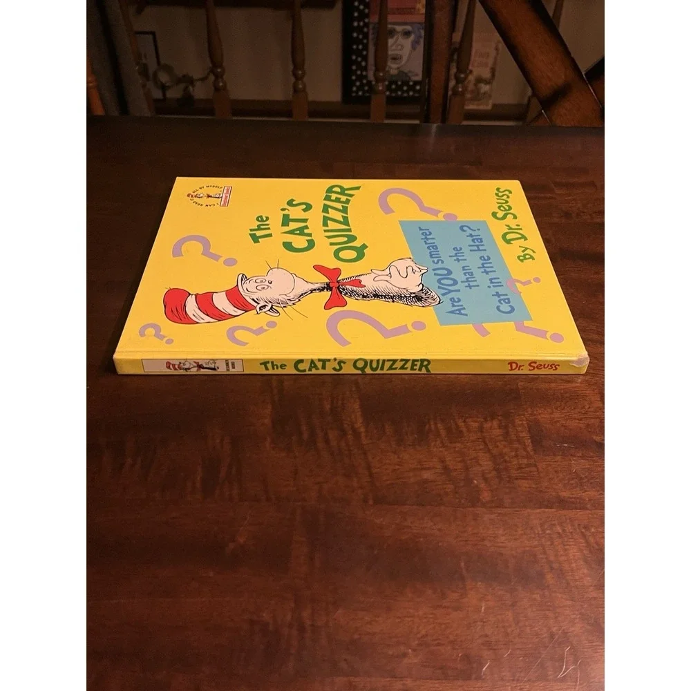 The Cat's Quizzer by Dr. Seuss - 1976 Original Hardcover - Rare/OOP | Banned